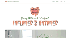 Desktop Screenshot of inflamed-and-untamed.com